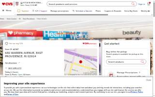 CVS Pharmacy website