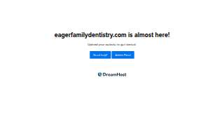 Eager Family Dentistry website