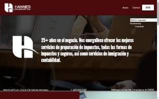 Hannes Associates Limited website