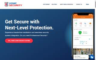 RI Home Security of East Providence website