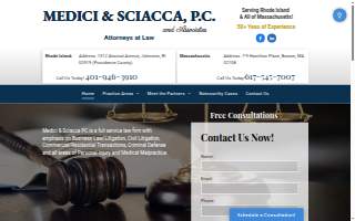 Medici & Sciacca website