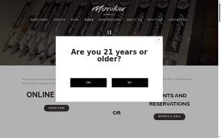 Moniker Brewery website