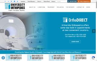 University Orthopedics - Johnston website