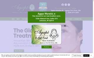 Agape Medical Spa & Weight Loss Center website