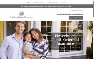 Aquidneck Island Insurance of Middletown website