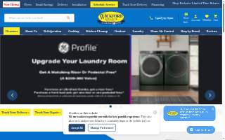 Wickford Appliance Sales & Service of Middletown website