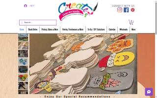 Create Color Art Studio website