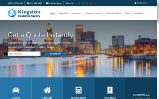 Kingston Insurance Agency, LLC website