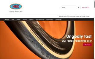 NBX Bikes website