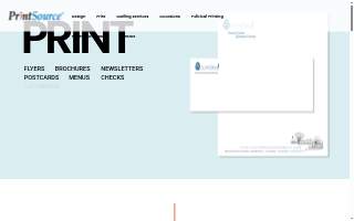 Printsource Group website