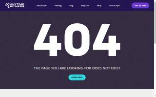 Anytime Fitness Newport website
