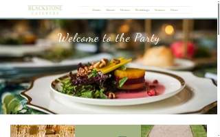 Blackstone Caterers website