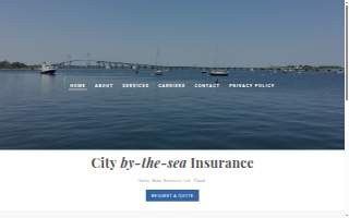 City by The Sea Insurance website