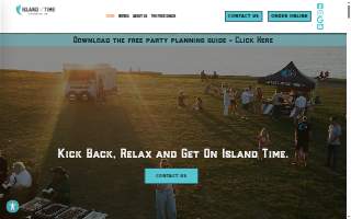 Island Time Catering Co. of Newport website