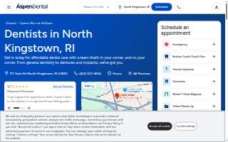 Aspen Dental - North Kingstown website