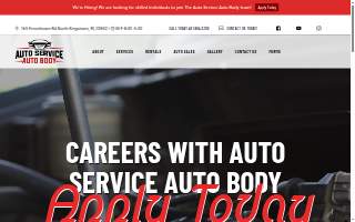 Auto Service Auto Body website