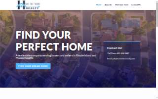 Here To There Realty website