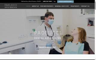 Paolucci Dental Associates website