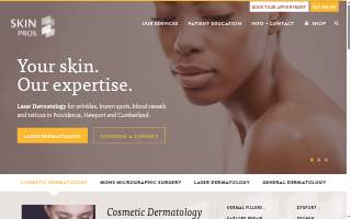 SKINPros website