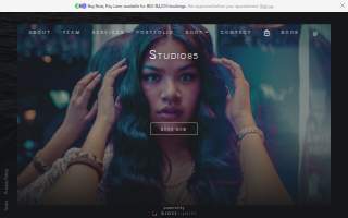 Studio85 website