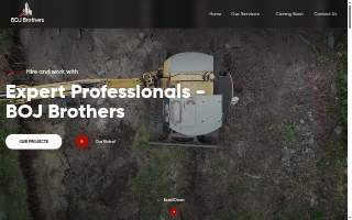 BOJ Brothers Contractors website