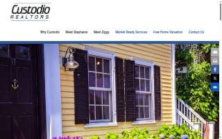 Custodio Realtors website