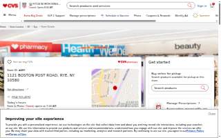 CVS Drug store website