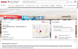 CVS Pharmacy website