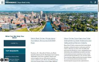 Providence Home Construction website