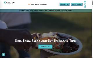 Island Time Catering Co. of Portsmouth website