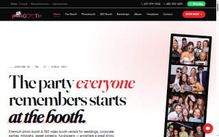1stphotobooth of Providence website