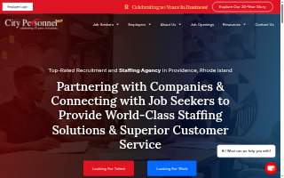 City Personnel website
