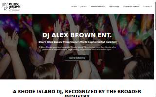 DJ Alex Brown Entertainment website