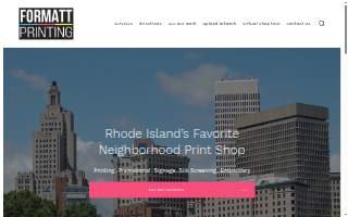 Formatt Printing website