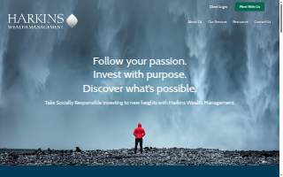 Harkins Wealth Management website