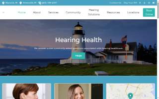 Keystone Audiology of Smithfield website