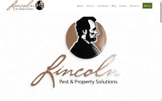 Lincoln Pest Control website