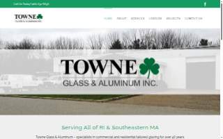 Towne Glass & Aluminum Inc website