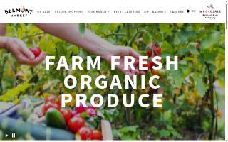 Belmont Market website