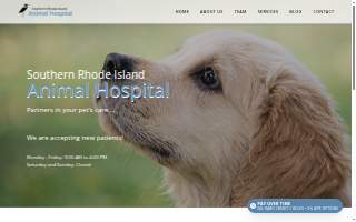 Southern Rhode Island Animal Hospital website