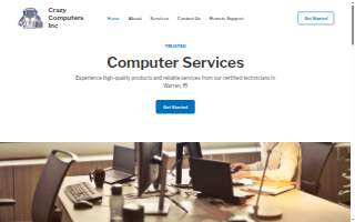 Crazy Computers Inc website