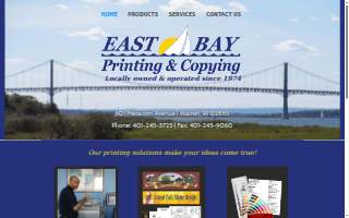 East Bay Printing & Copying website