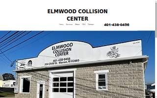 Elmwood Collision Center website