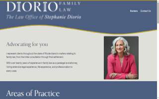 Diorio Family Law website