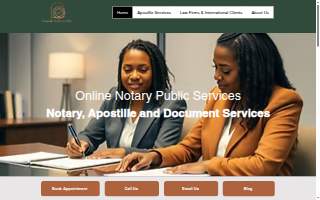 Hannah Notarizes LLC website