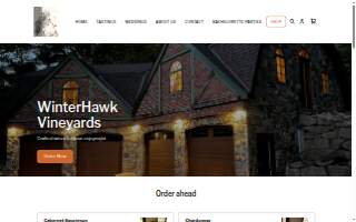 WinterHawk Vineyards website