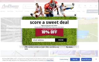 Anthem Sports website