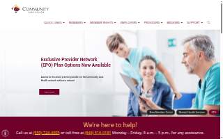 Community Care website