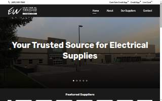 Electrical Wholesalers website