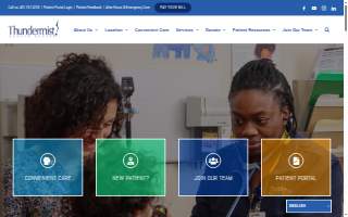 Thundermist Health Center of Woonsocket website